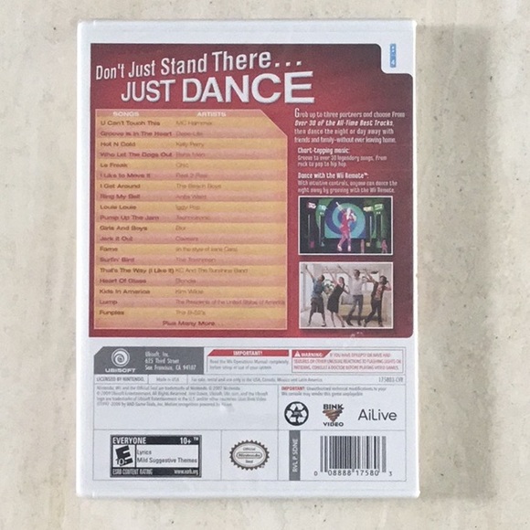 Just Dance Nintendo Wii Game New Sealed - Picture 2 of 11